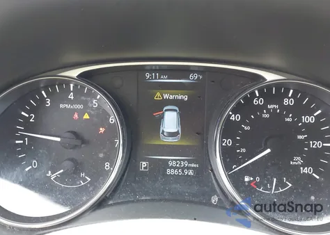 2014 Nissan Rogue Sl z USA, uszkodzony, nr VIN 5N1AT2MT3EC758864